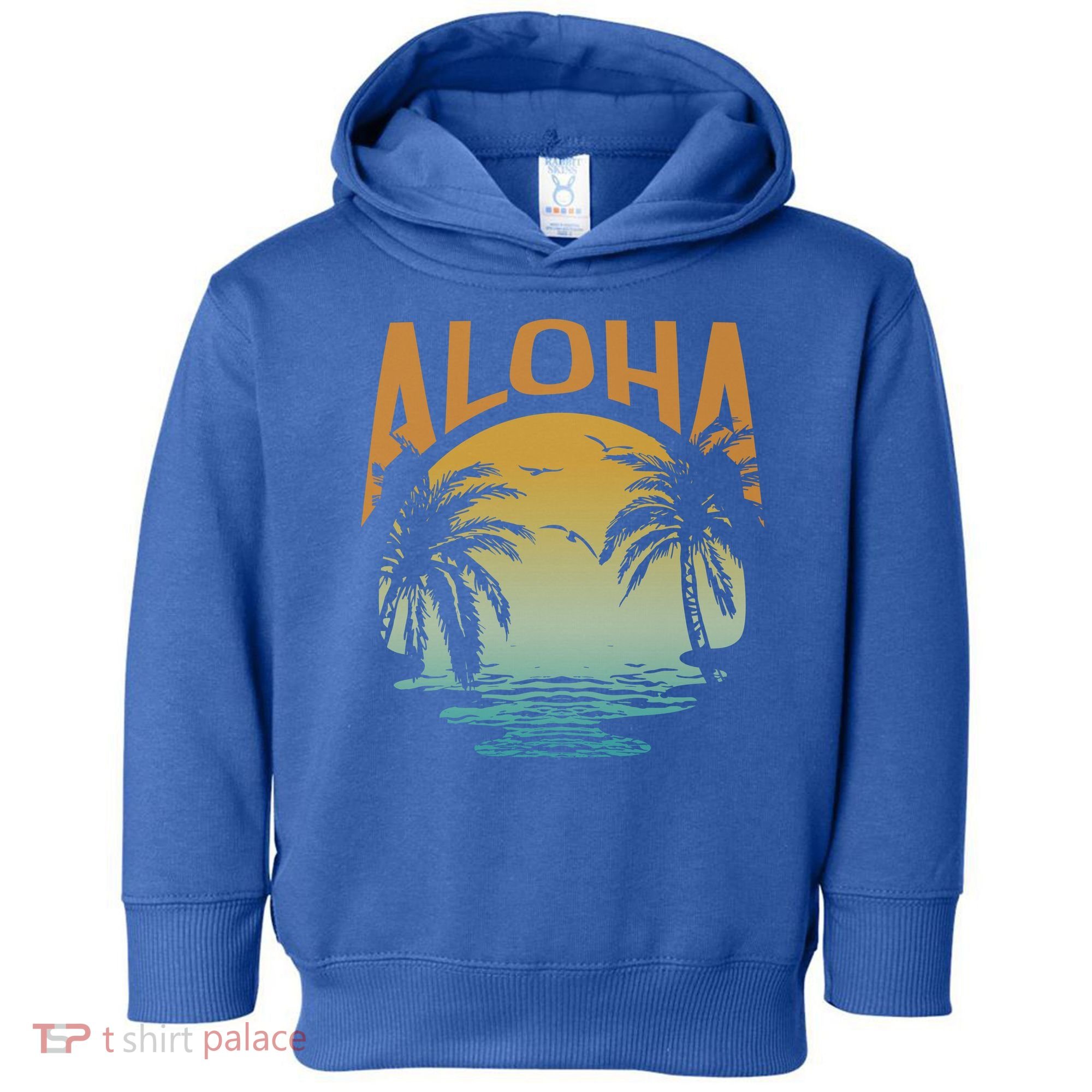Aloha Summer Beach Toddler Hoodie