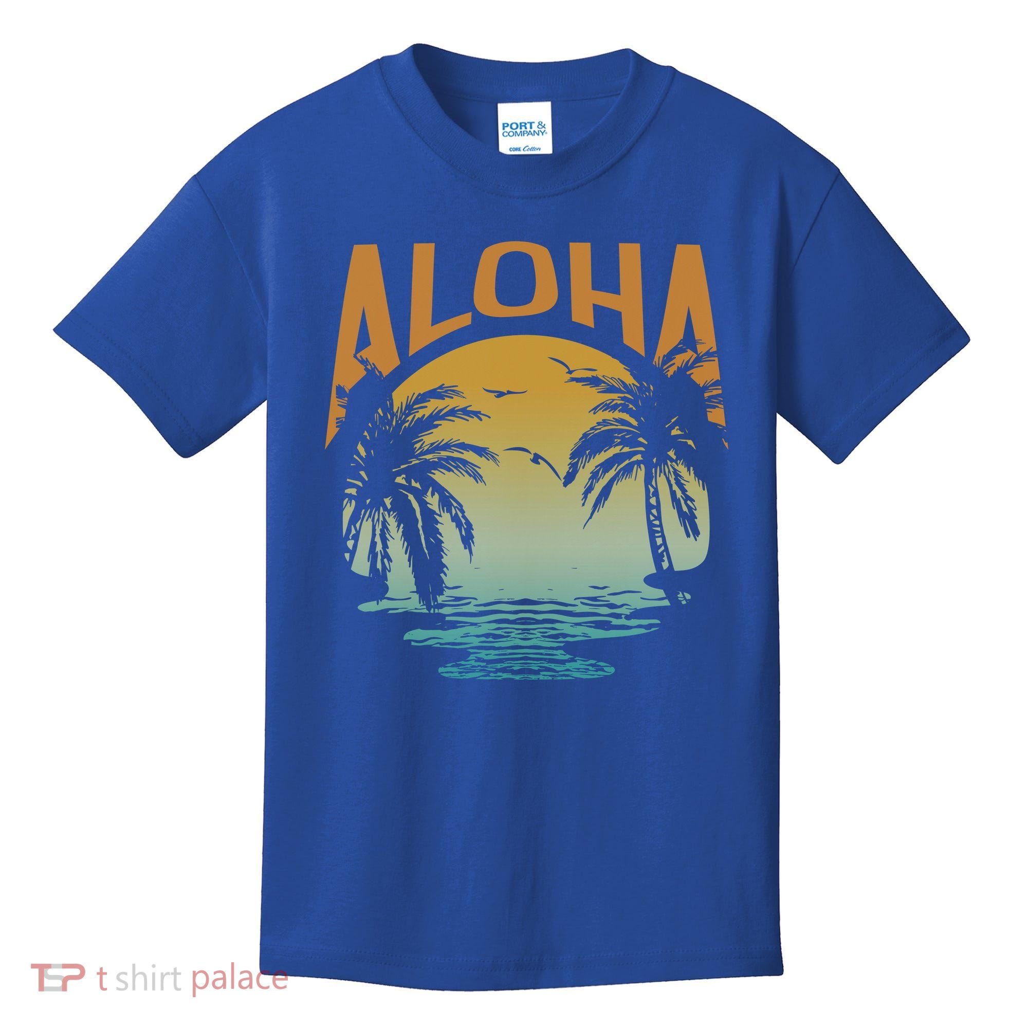 Aloha Summer Beach Kids T-Shirt