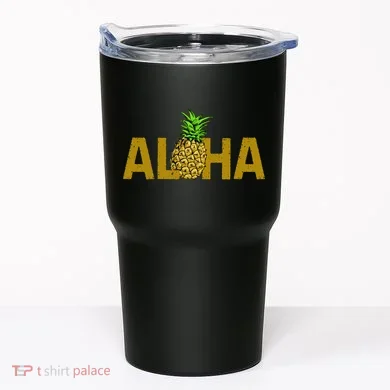 Aloha Summer Pineapple Tumbler