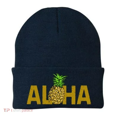 Aloha Summer Pineapple Beanie