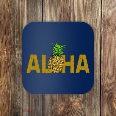 Aloha Summer Pineapple Coaster
