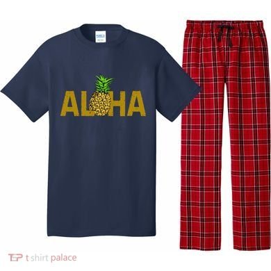 Aloha Summer Pineapple Pajama Set