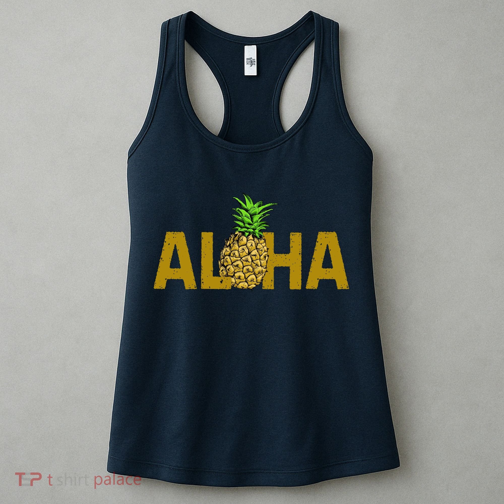 Aloha Summer Pineapple Women's Tank Top