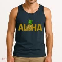 Aloha Summer Pineapple Tank Top thumb 3