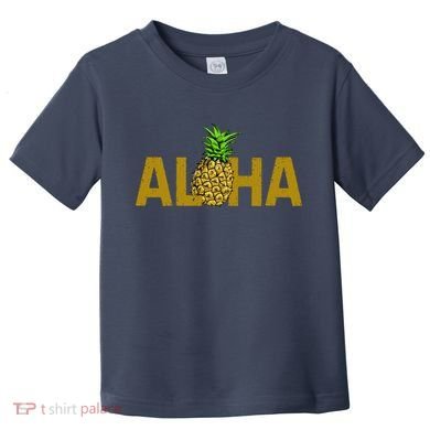 Aloha Summer Pineapple Toddler T-Shirt