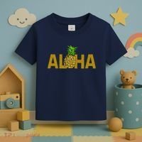 Aloha Summer Pineapple Toddler T-Shirt thumb 3