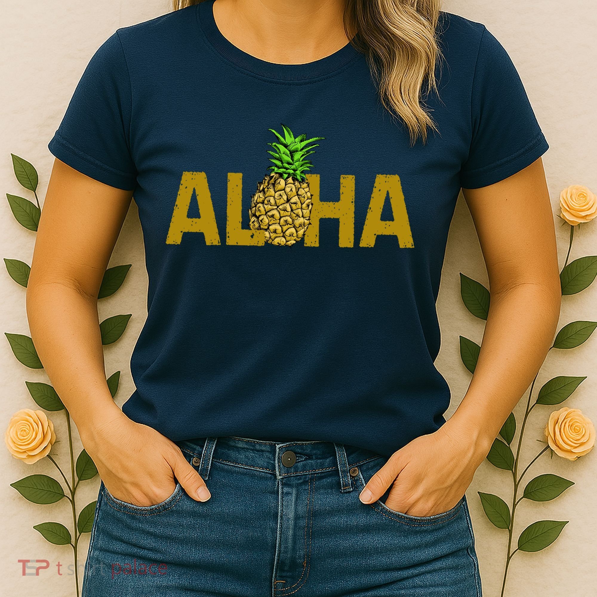 Aloha Summer Pineapple Women's T-Shirt
