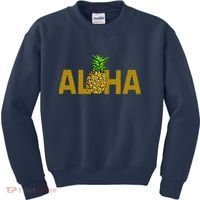 Aloha Summer Pineapple Kids Sweatshirt thumb 0