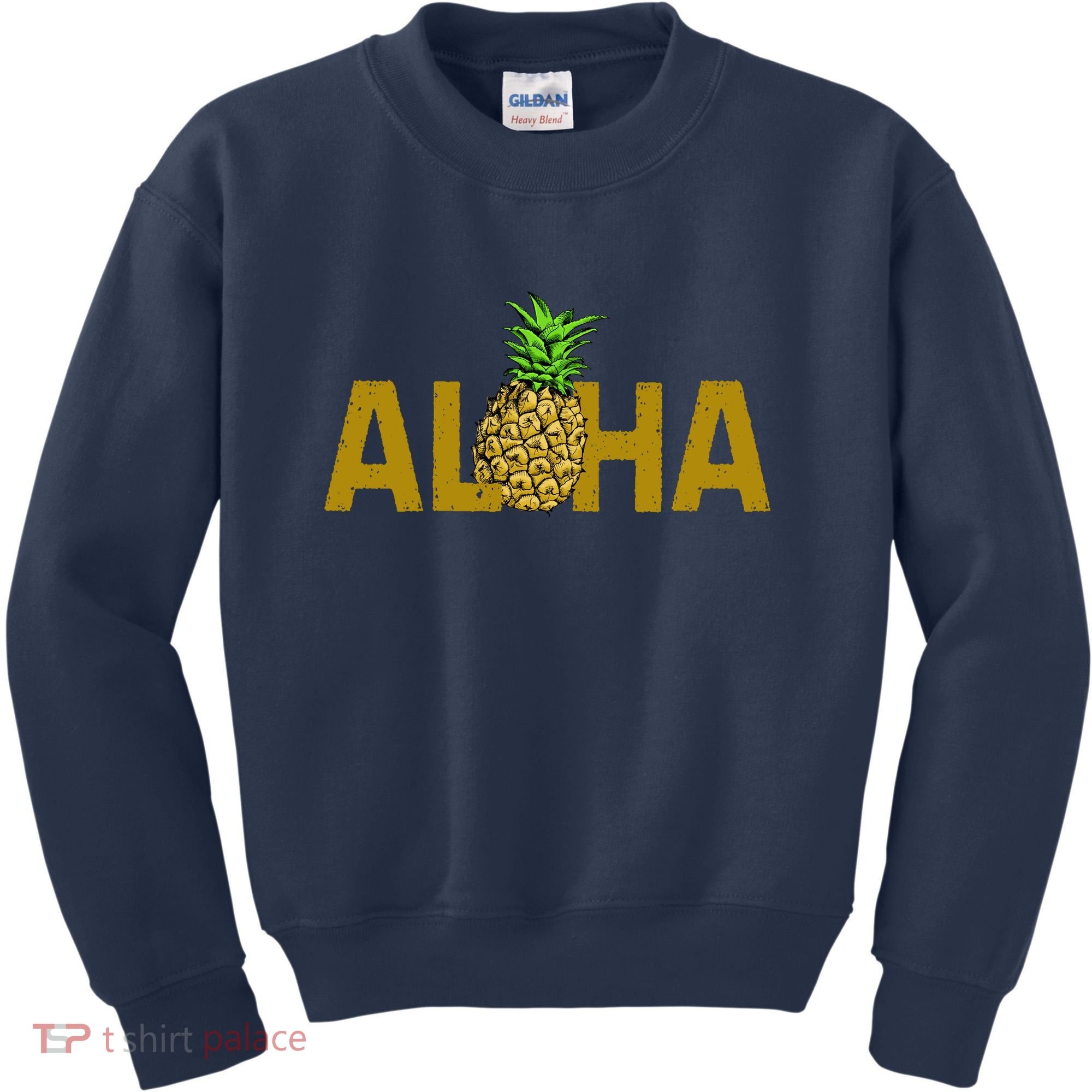 Aloha Summer Pineapple Kids Sweatshirt