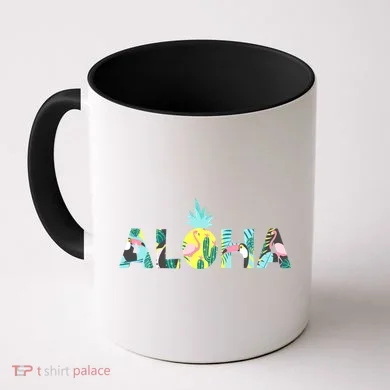 Aloha Tropical Style Coffee Mug