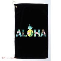 Aloha Tropical Style Golf Towel thumb 0