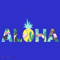 Aloha Tropical Style Apron thumb 3