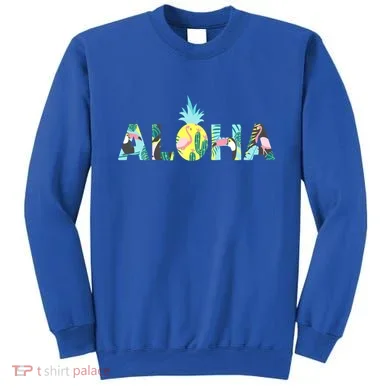 Aloha Tropical Style Sweatshirt