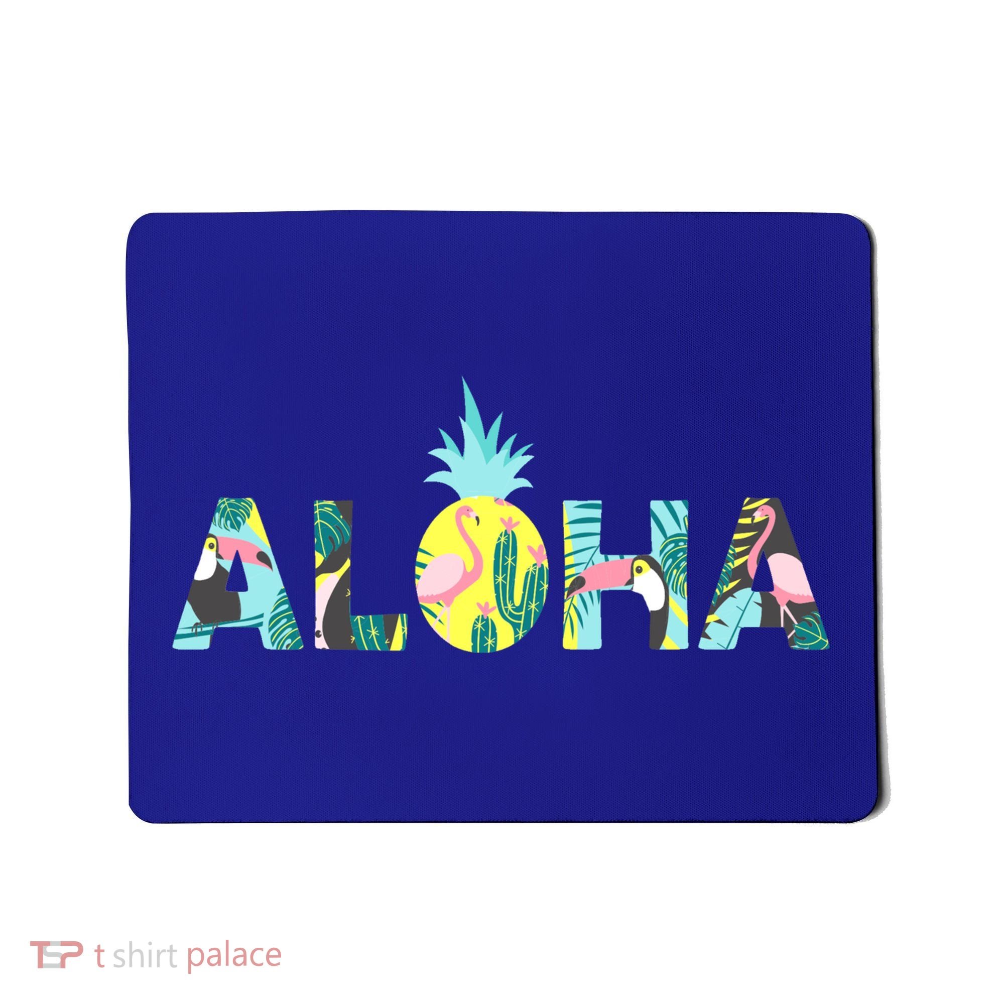 Aloha Tropical Style Mousepad