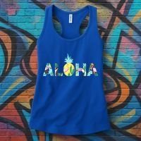 Aloha Tropical Style Women's Tank Top thumb 3