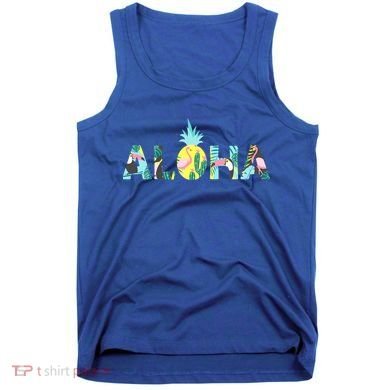 Aloha Tropical Style Tank Top