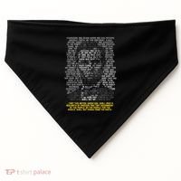 Abraham Lincoln Portrait Gettysburg Address USA-Made Doggie Bandana thumb 0