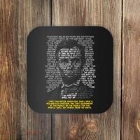 Abraham Lincoln Portrait Gettysburg Address Coaster thumb 0