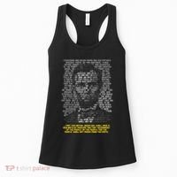 Abraham Lincoln Portrait Gettysburg Address Women's Tank Top thumb 0