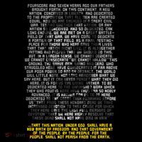 Abraham Lincoln Portrait Gettysburg Address Tank Top thumb 6