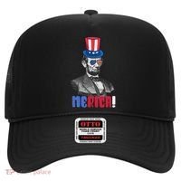 Abraham Lincoln President 4th Of July Gift Merica Gift Hat thumb 0