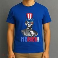 Abraham Lincoln President 4th Of July Gift Merica Gift T-Shirt thumb 3