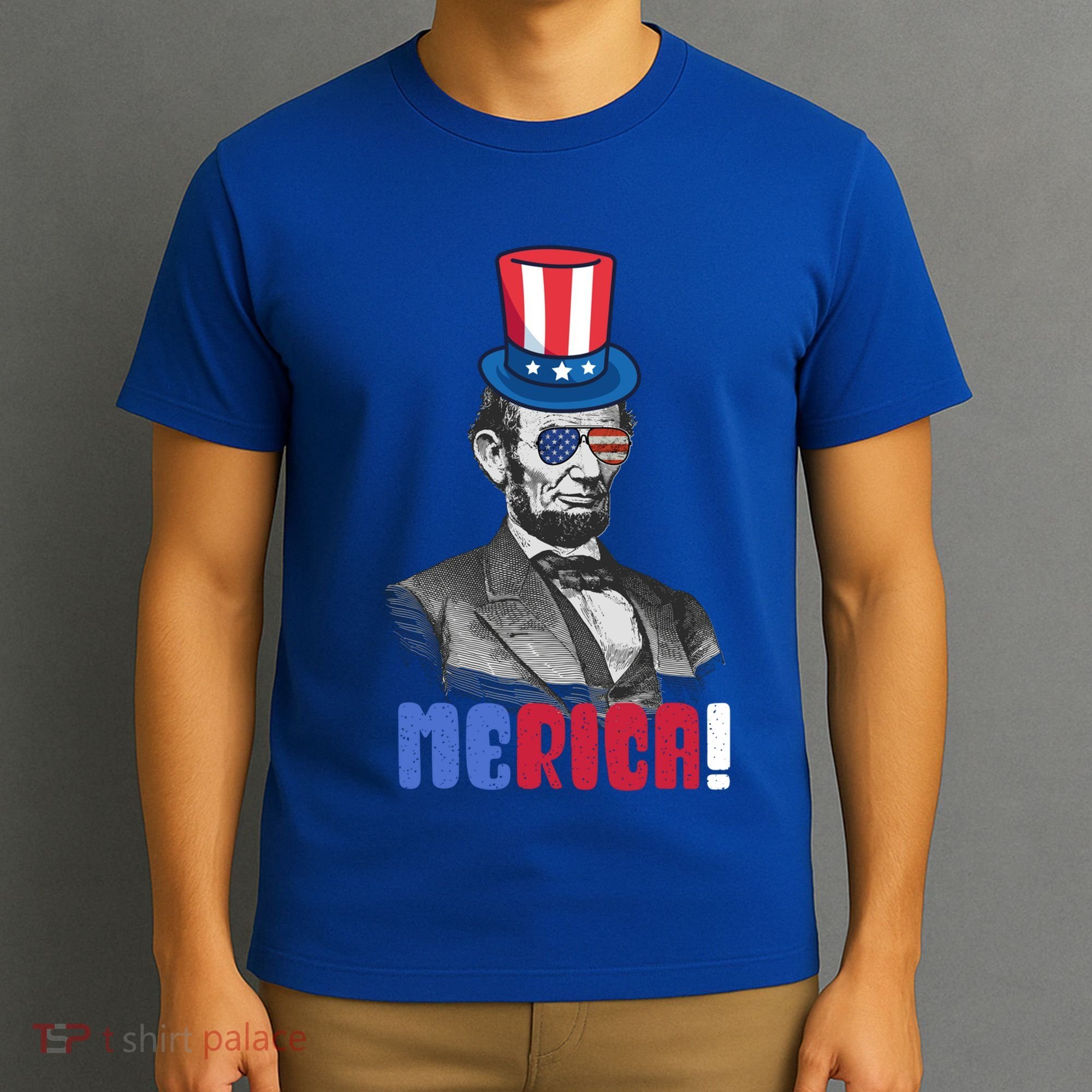 Abraham Lincoln President 4th Of July Gift Merica Gift T-Shirt