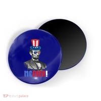 Abraham Lincoln President 4th Of July Gift Merica Gift Magnet thumb 0