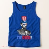 Abraham Lincoln President 4th Of July Gift Merica Gift Tank Top thumb 2