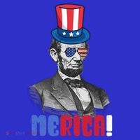 Abraham Lincoln President 4th Of July Gift Merica Gift Visor thumb 3