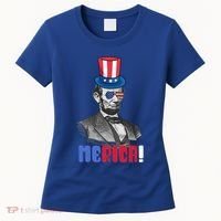 Abraham Lincoln President 4th Of July Gift Merica Gift Women's T-Shirt thumb 0