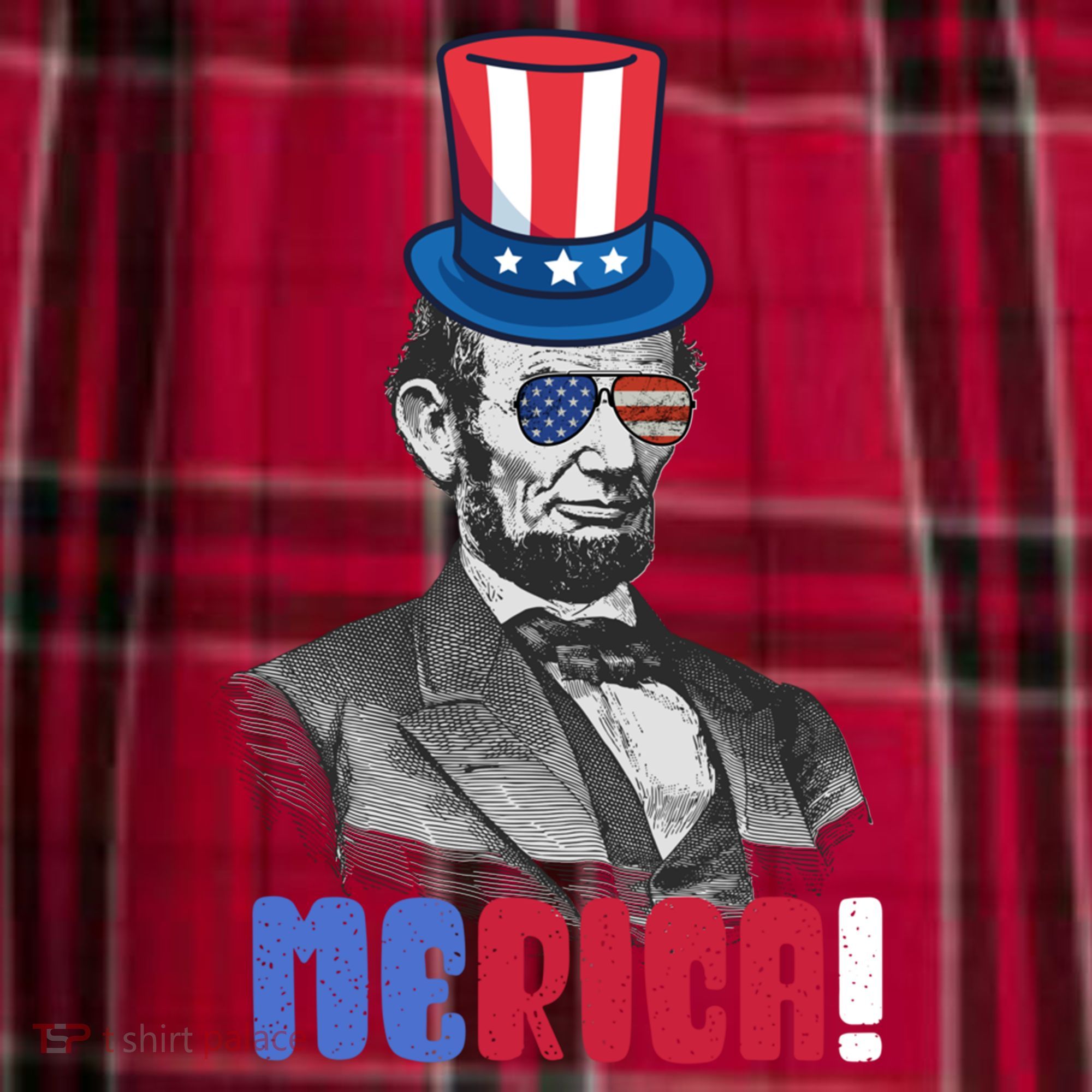 Abraham Lincoln President 4th Of July Gift Merica Gift Women's Flannel Plaid Pajama Pants