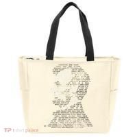 Abraham Lincoln Portrait Gettysburg Address Tote Bag thumb 0