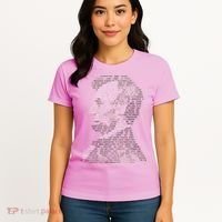 Abraham Lincoln Portrait Gettysburg Address Women's T-Shirt thumb 4