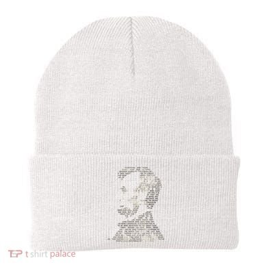 Abraham Lincoln Portrait Gettysburg Address Beanie