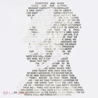 Abraham Lincoln Portrait Gettysburg Address Women's Hoodie thumb 2