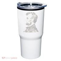 Abraham Lincoln Portrait Gettysburg Address Tumbler thumb 0