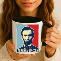 Abraham Lincoln President Gift For President's Day Coffee Mug thumb 3
