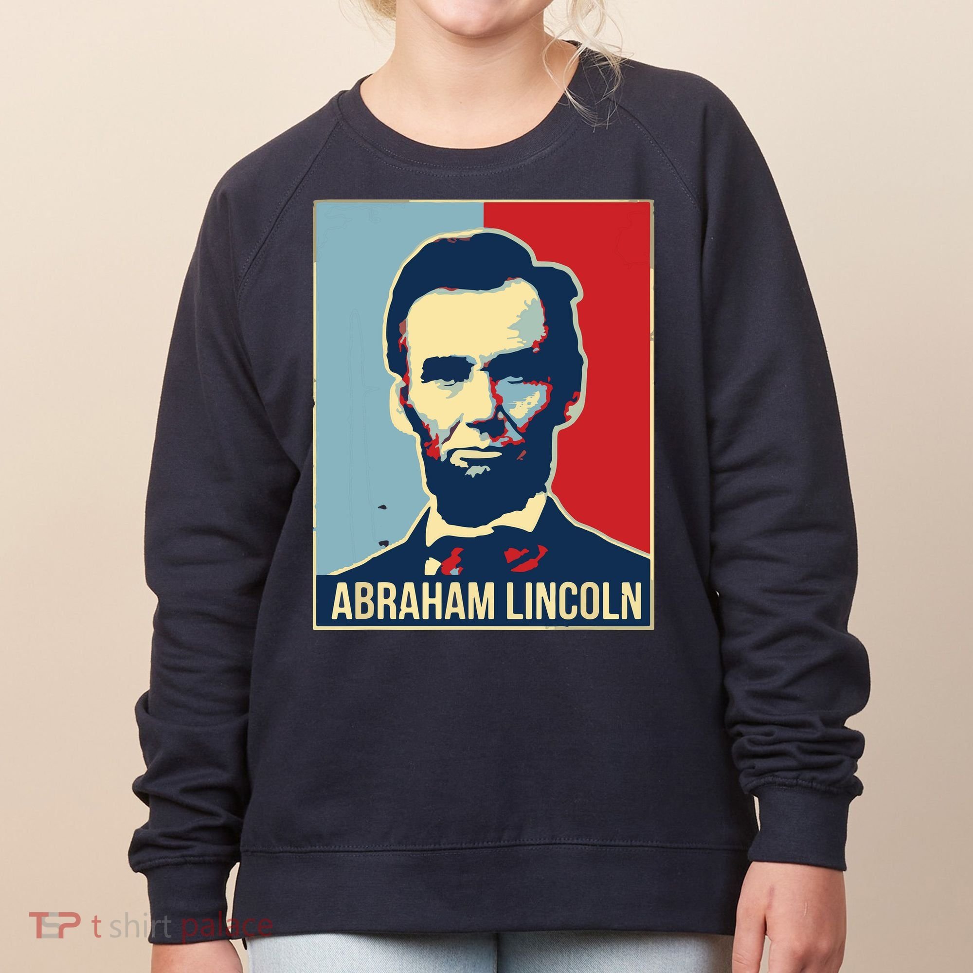 Abraham Lincoln President Gift For President's Day Women's Sweatshirt