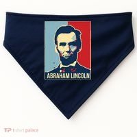 Abraham Lincoln President Gift For President's Day USA-Made Doggie Bandana thumb 0