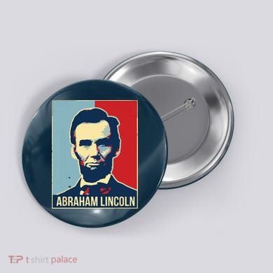 Abraham Lincoln President Gift For President's Day Button