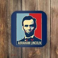 Abraham Lincoln President Gift For President's Day Coaster thumb 0