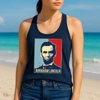 Abraham Lincoln President Gift For President's Day Women's Tank Top thumb 2
