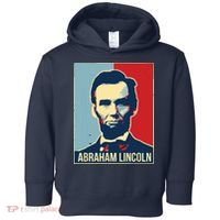Abraham Lincoln President Gift For President's Day Toddler Hoodie thumb 0