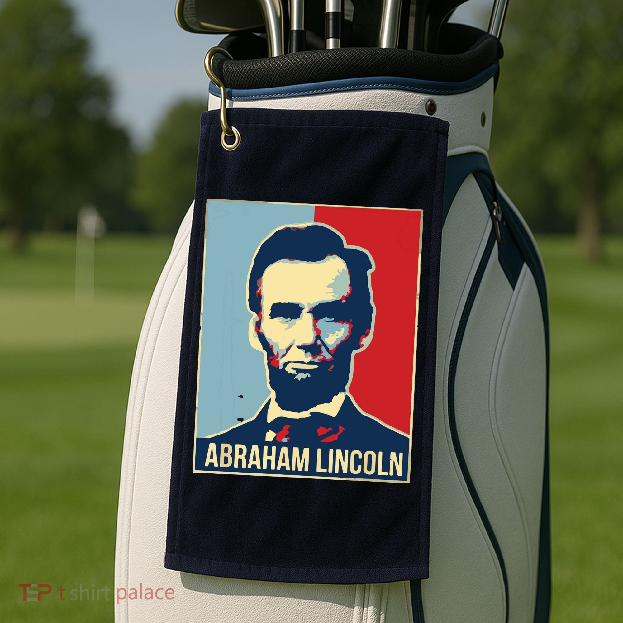Abraham Lincoln President Gift For President's Day Golf Towel
