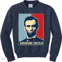 Abraham Lincoln President Gift For President's Day Kids Sweatshirt thumb 0