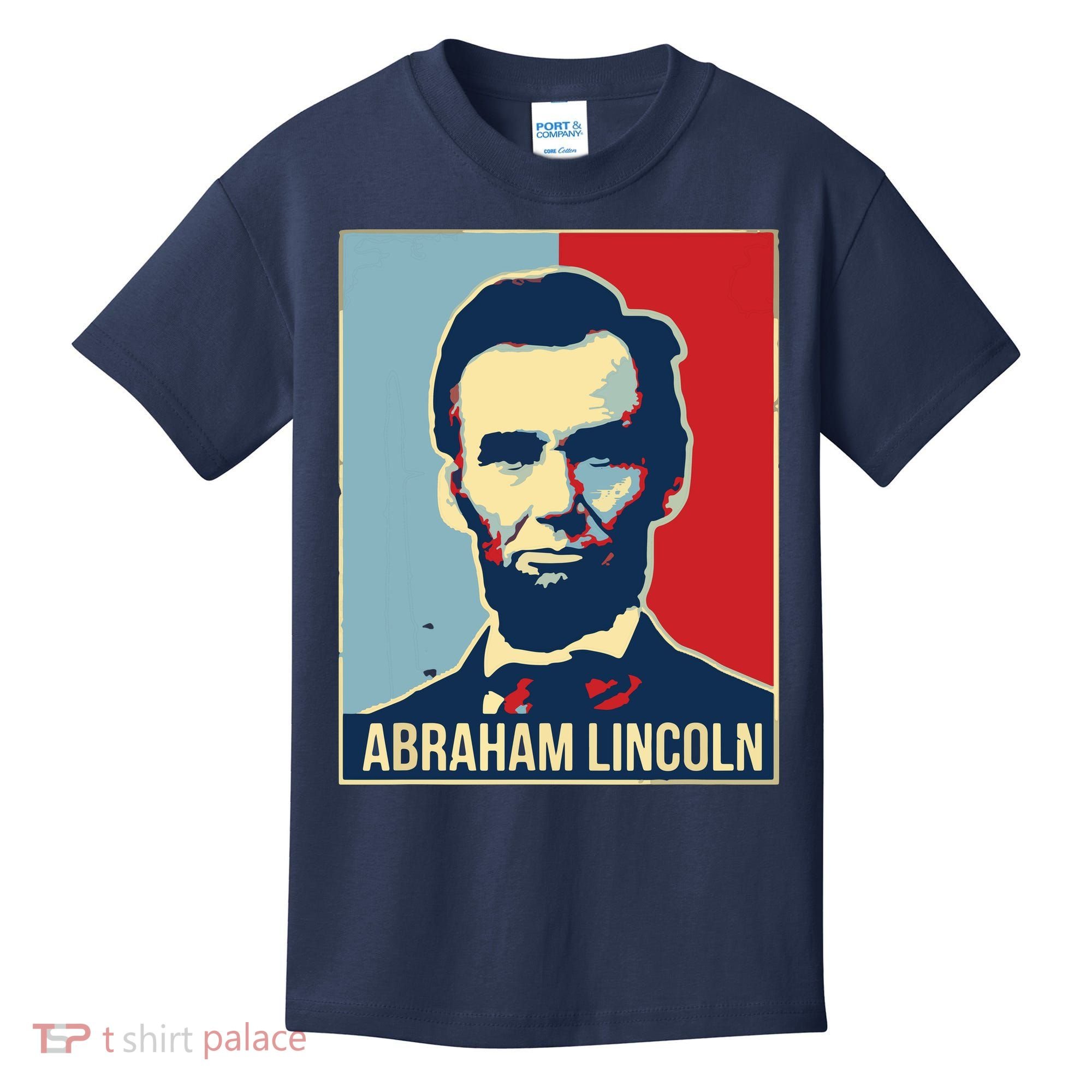 Abraham Lincoln President Gift For President's Day Kids T-Shirt