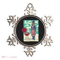 Abe Lincoln Patriotic Barbeque BBQ Ornament thumb 0
