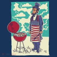 Abe Lincoln Patriotic Barbeque BBQ Beanie thumb 2