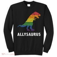 Ally LGBT Pride Allysaurus Dinosaur Sweatshirt thumb 0